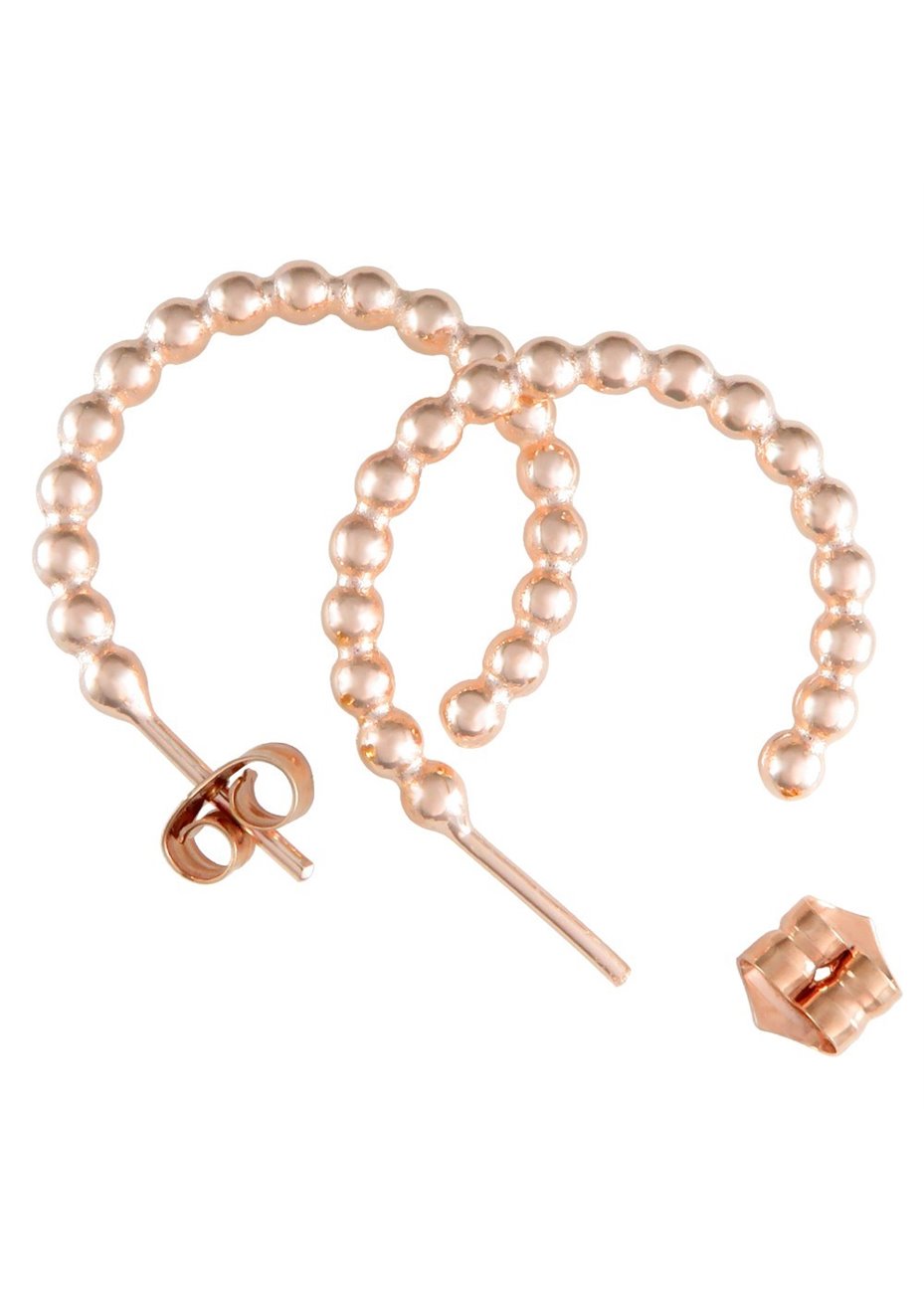 Pendientes Bolas Medio Rose