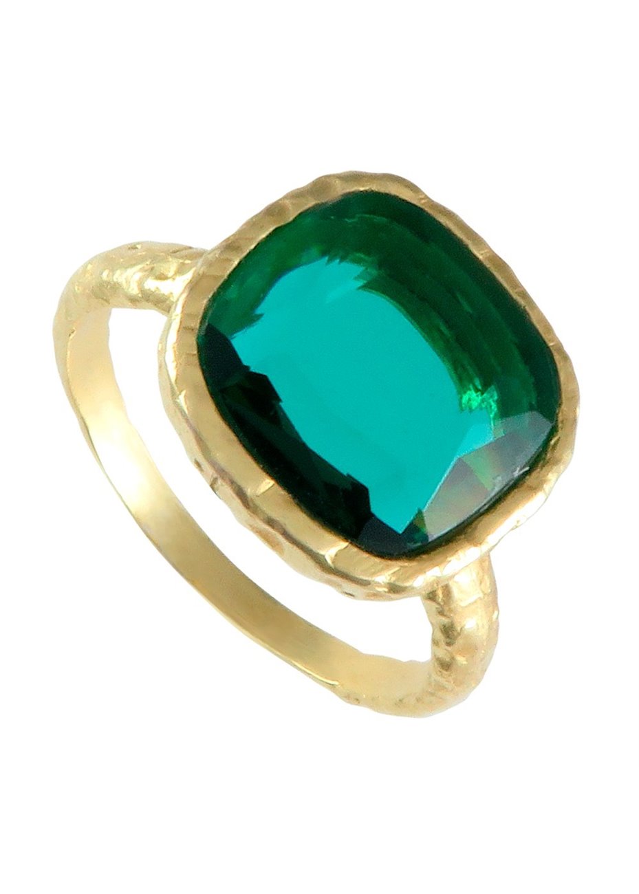 Anillo Kalu Esmeralda