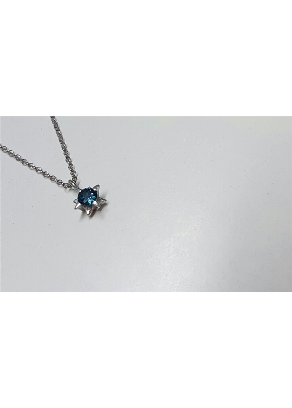 Colgante en Plata Picos