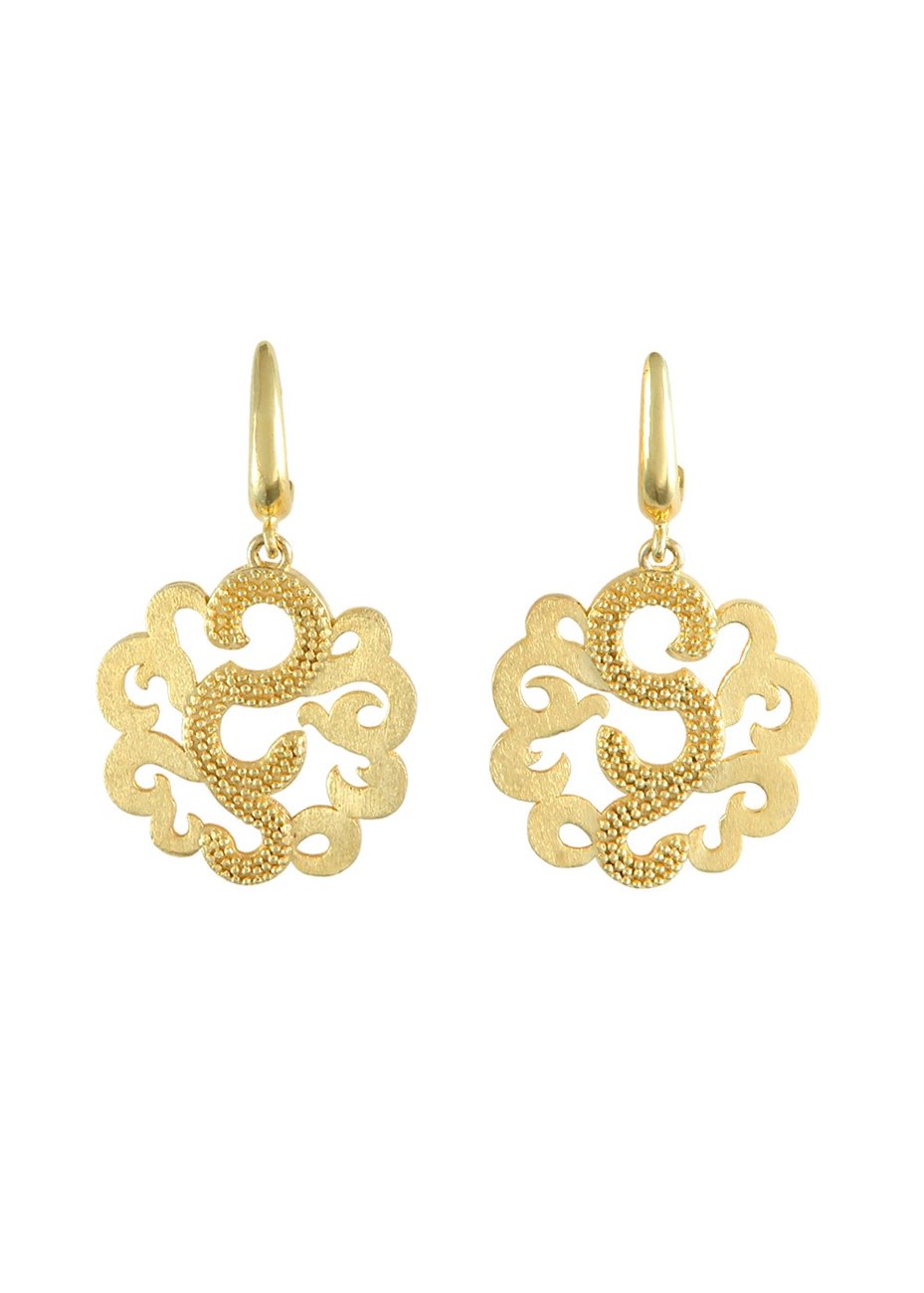 Pendientes en plata Arabesco