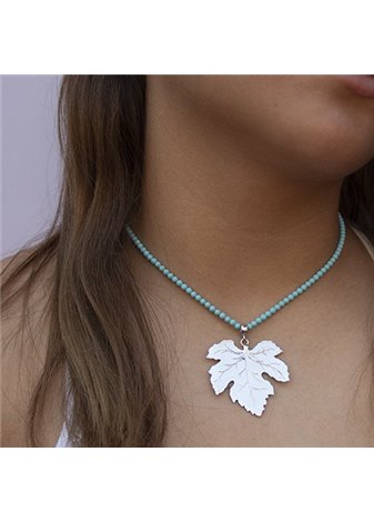 Colgante Sheet y Cadena Silver